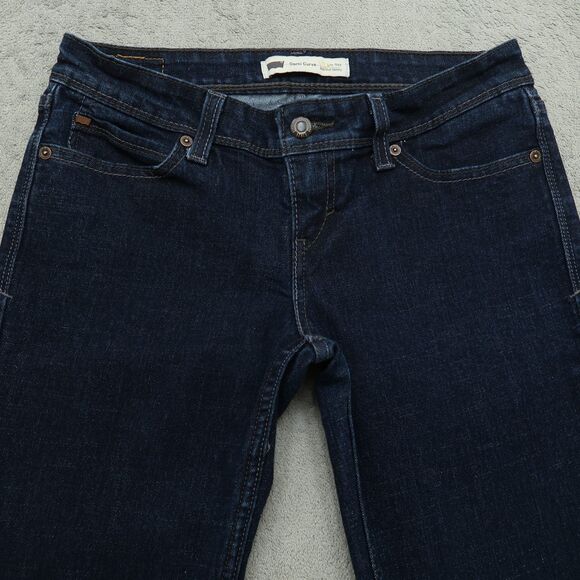Levi's Jeans Women's Size 28 Low-Rise Demi Curve Bootcut Skinny 29.5" Inseam - Picture 15 of 16